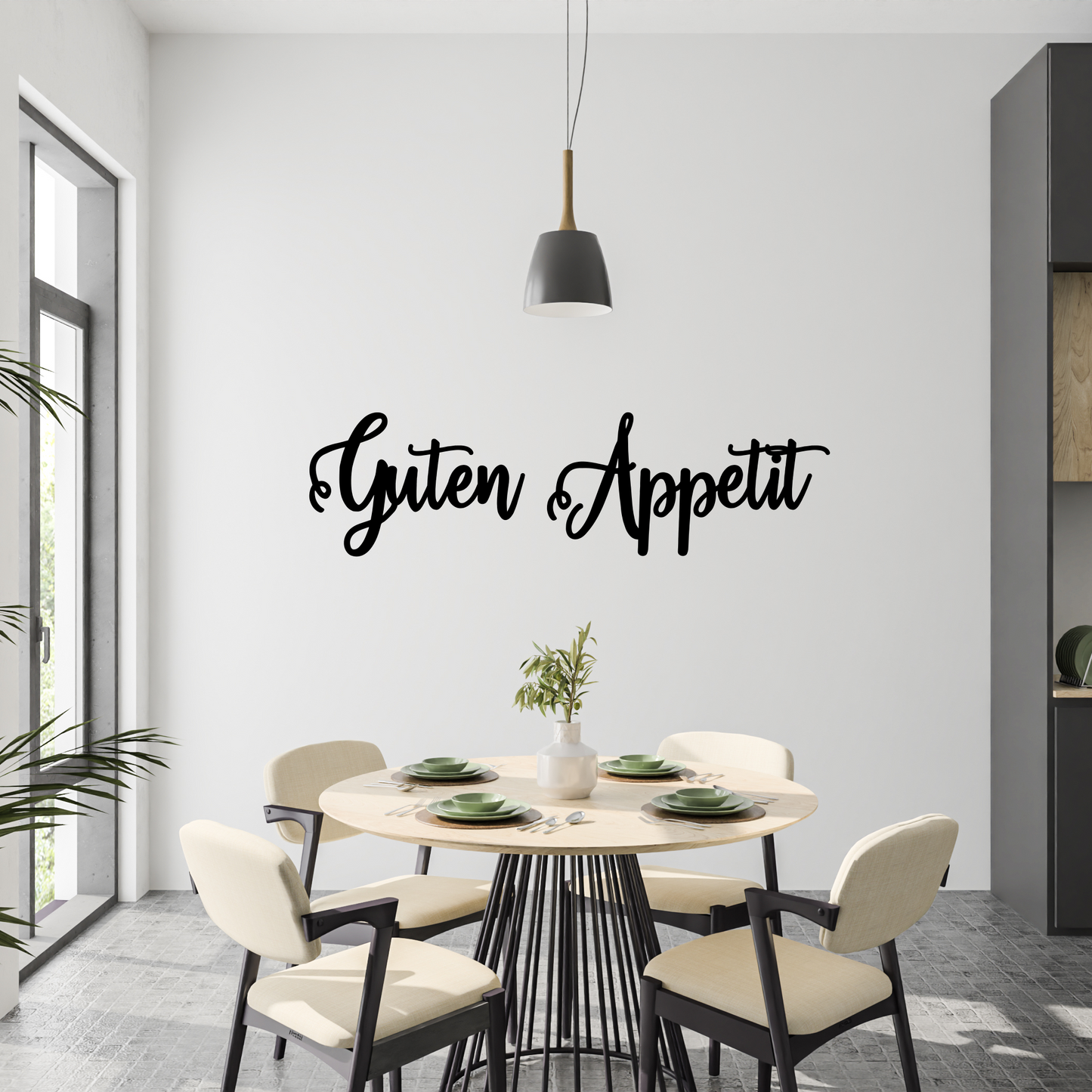 3D Deko Schriftzug "Guten Appetit" l KÜCHENDEKO | ESSBEREICH | WANDDEKO