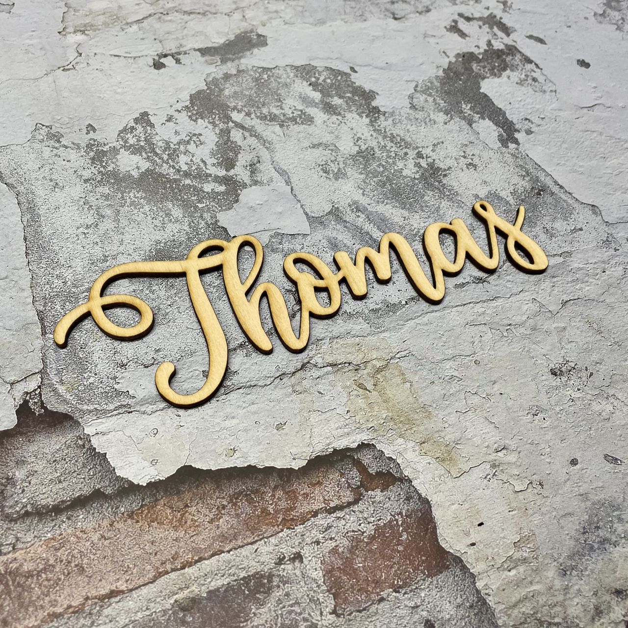 Schriftzug mit Name l TÜRSCHILD | INDIVIDUELL