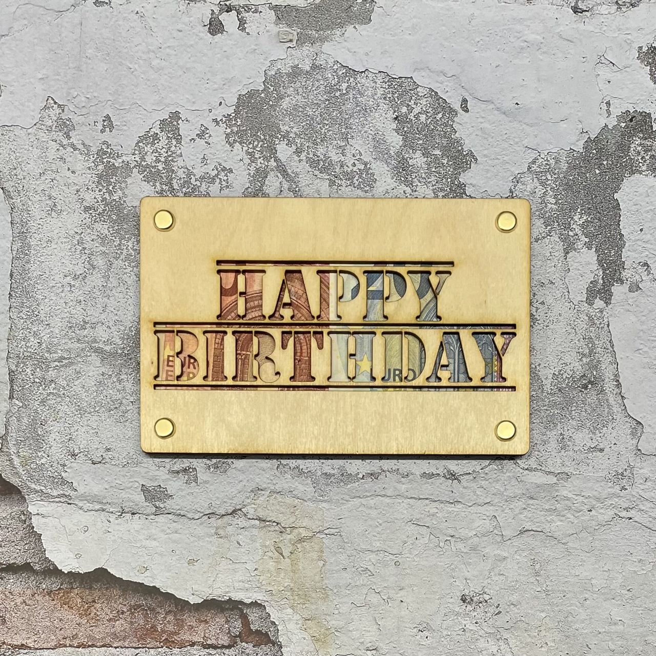 Geldgeschenk "Happy Birthday" | GEBURTSTAG | WEIHNACHTEN | Geschenk