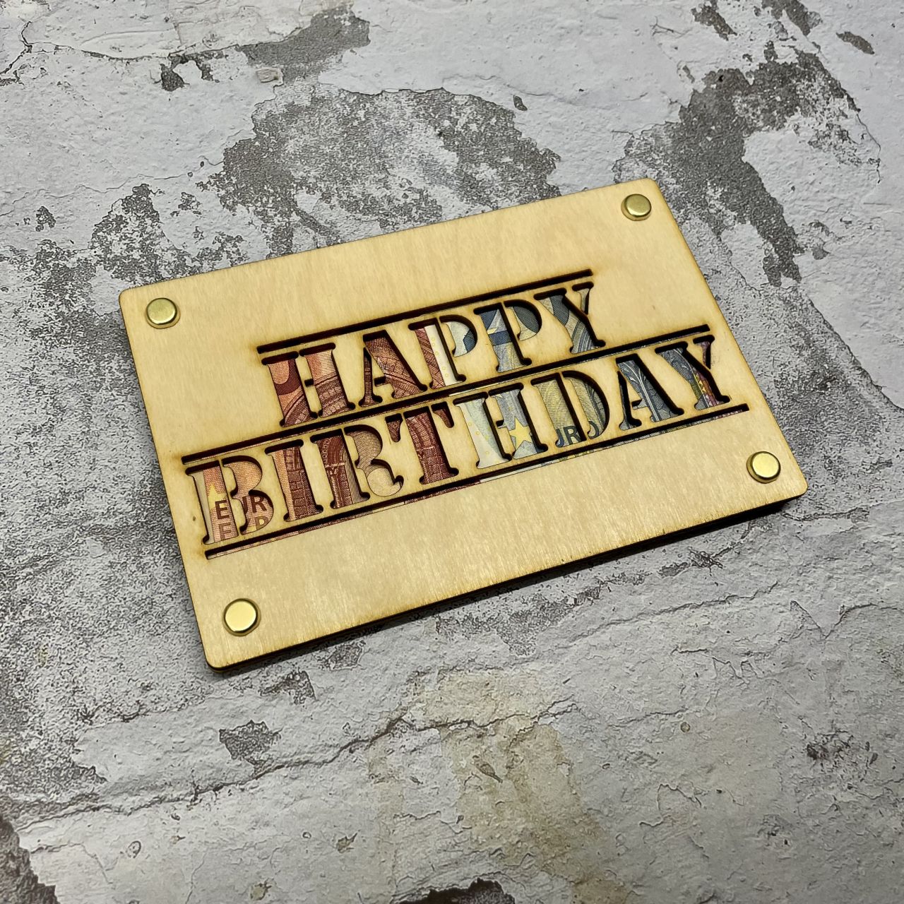 Geldgeschenk "Happy Birthday" | GEBURTSTAG | WEIHNACHTEN | Geschenk