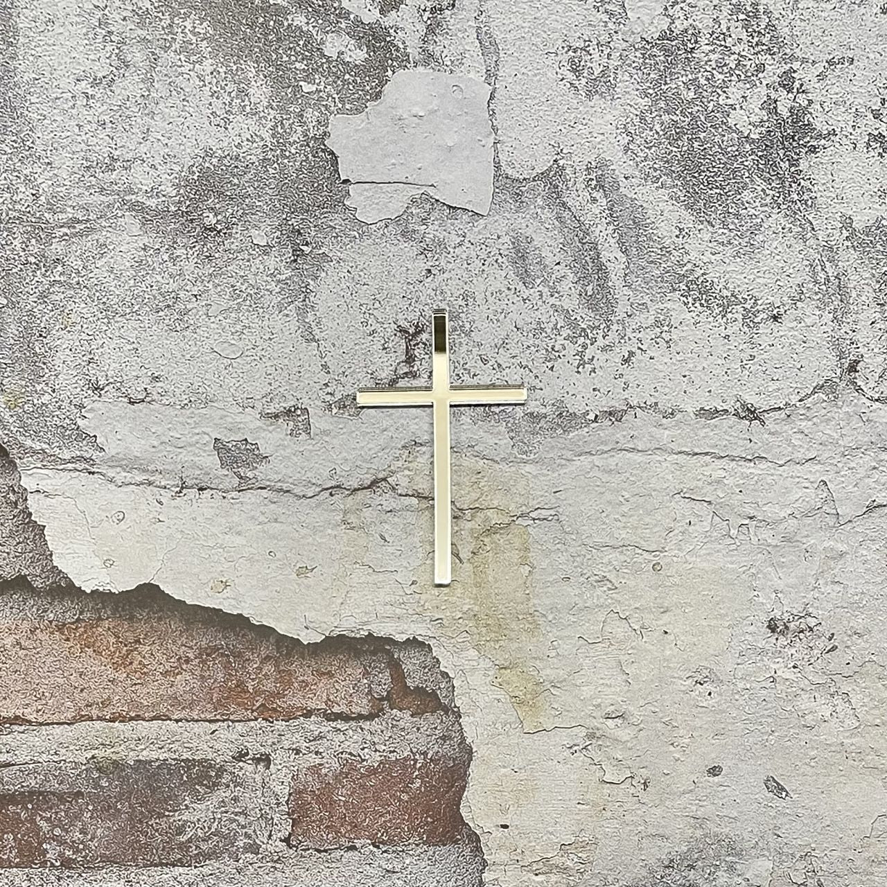 Deko Topper Kreuz l Taufe | Kommunion | Firmung | Kirche | Blumenstecker