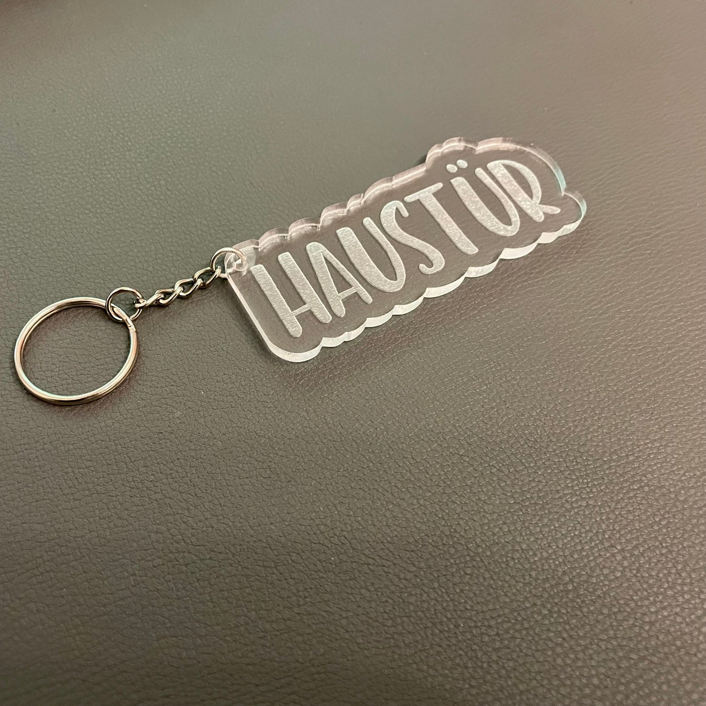Schlüsselanhänger mit Name aus Acryl l Wunschtext | INDIVIDUELL | Personalisierbar