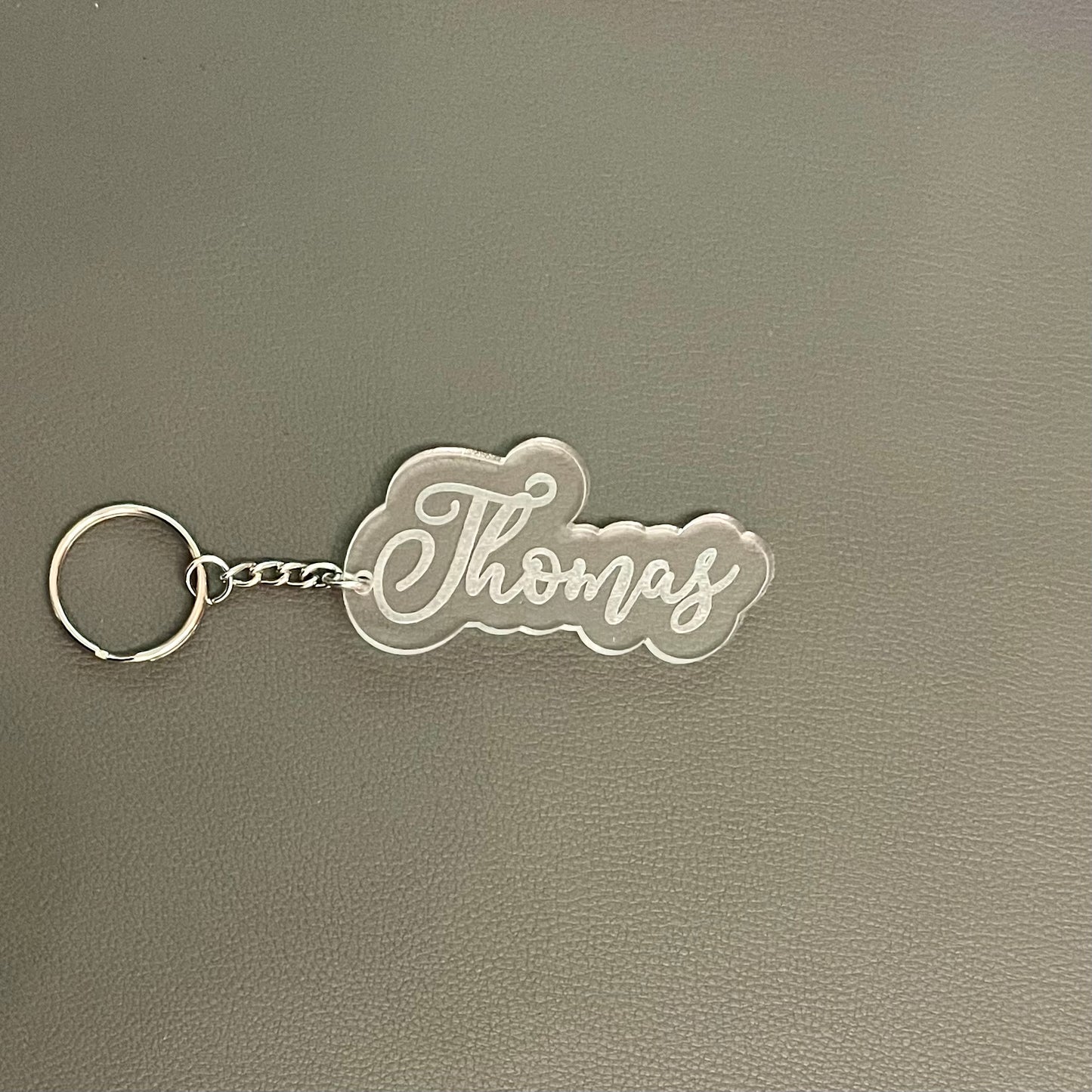 Schlüsselanhänger mit Name aus Acryl l Wunschtext | INDIVIDUELL | Personalisierbar