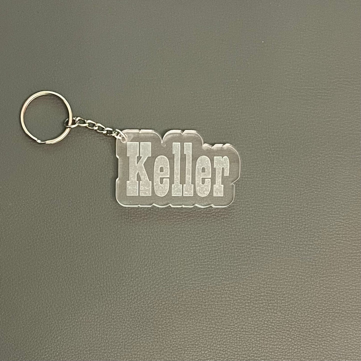 Schlüsselanhänger mit Name aus Acryl l Wunschtext | INDIVIDUELL | Personalisierbar