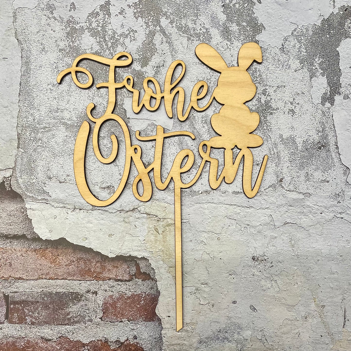 Deko Topper Ostern | Frohe Ostern | Hase | Osterhase