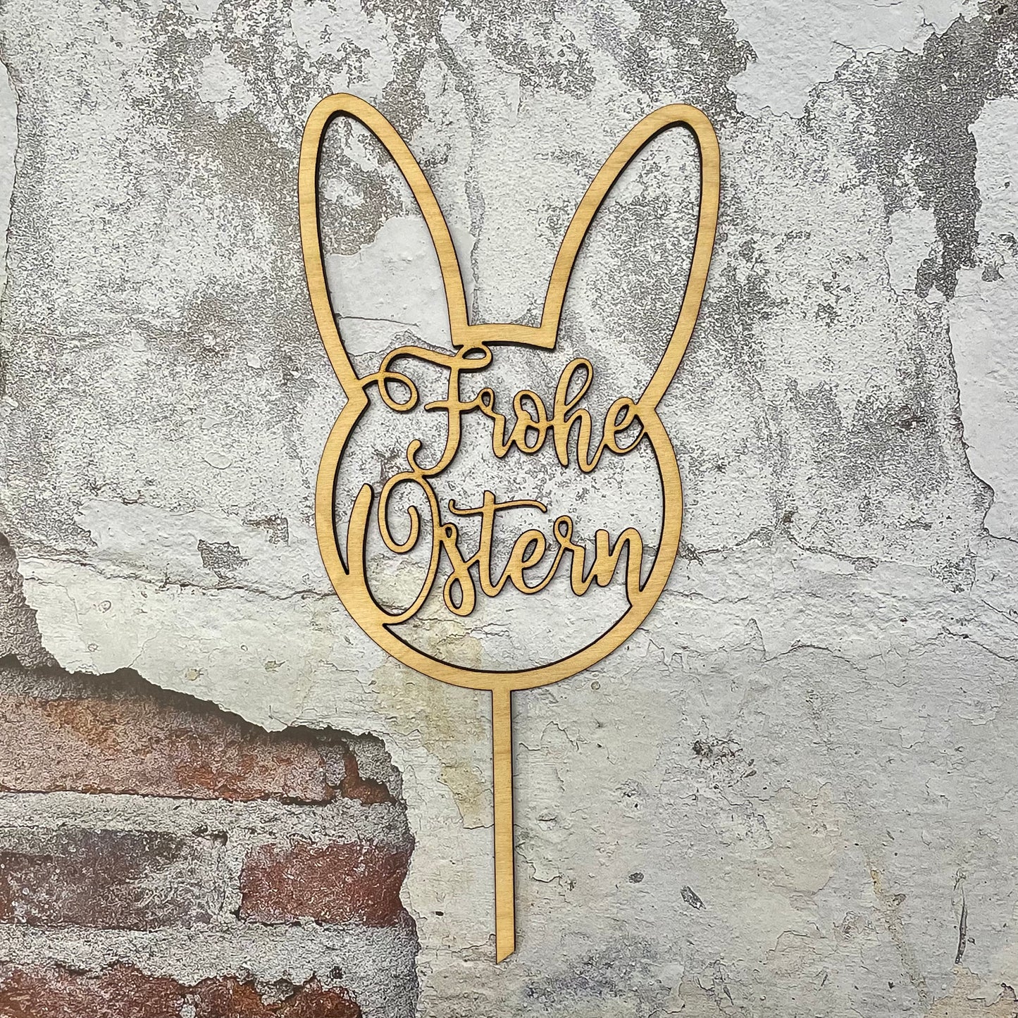 Deko Topper Ostern | Frohe Ostern | Hase | Osterhase