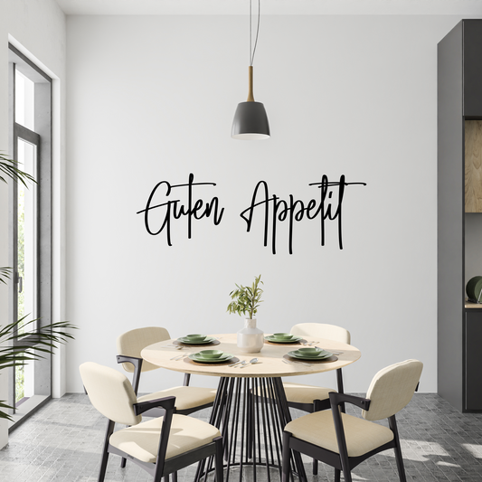 3D Deko Schriftzug "Guten Appetit" l KÜCHENDEKO | ESSBEREICH | WANDDEKO