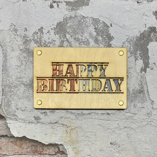 Geldgeschenk "Happy Birthday" | GEBURTSTAG | WEIHNACHTEN | Geschenk