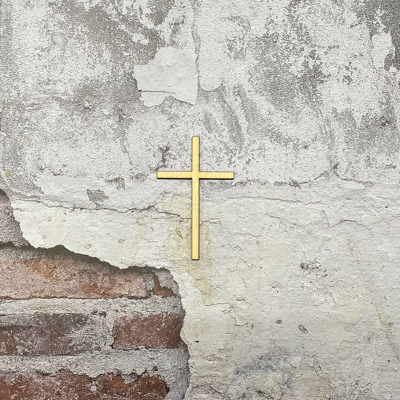 Deko Topper Kreuz l Taufe | Kommunion | Firmung | Kirche | Blumenstecker